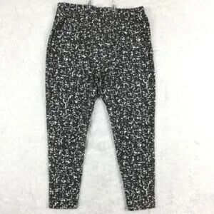 Black and White Patterned Pants